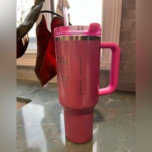 Stanley X Starbucks 2024 Winter Pink 40 OZ - Limited Edition